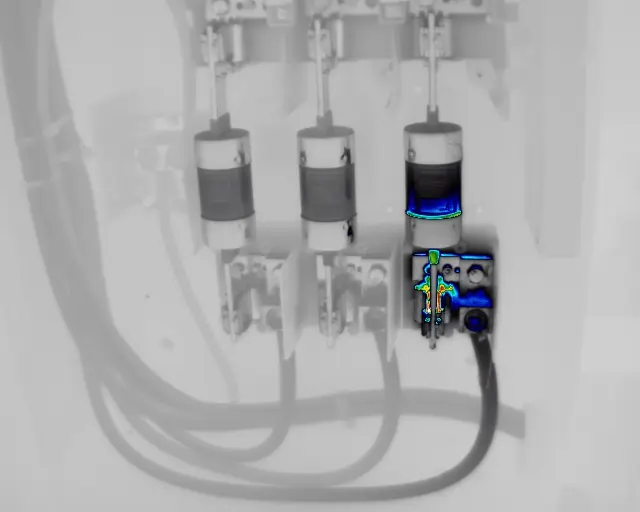 Infrared Cameras and Instruments IR Infrared Thermal Camera IR 640 Electrical Thermogram